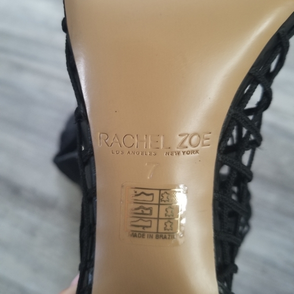 **SOLD** NEW Rachel Zoe black 'Callie' heels - Picture 6 of 6